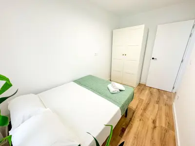 Cama o camas de una habitación en El Mastin del Pirineo Turistea