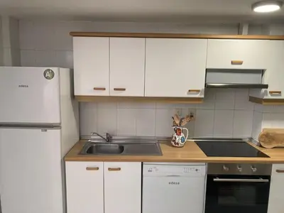 Una cocina o zona de cocina en Apartamento en Formigal