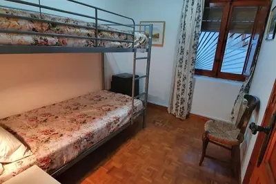 Cama o camas de una habitación en Casa Los Quinos