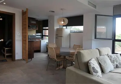 Una cocina o zona de cocina en Apartament Anna a Salàs