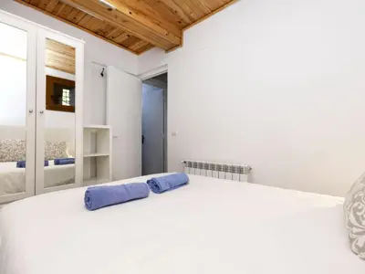 Cama o camas de una habitación en Apartment Casita Alba by Interhome