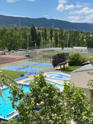 Piscina en o cerca de Súper exterior, vistas, amplio y muy agradable!