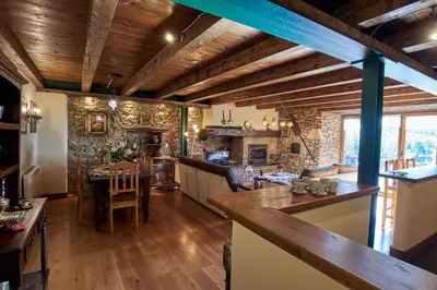 Una cocina o zona de cocina en Apartamentos Solsalient