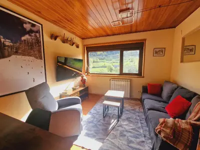 Zona de estar de ERA CABANA de Apartamentos Rufaste