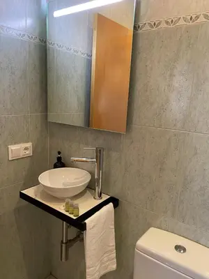 Un baño de HOSPEDERIA EL CORTIJo