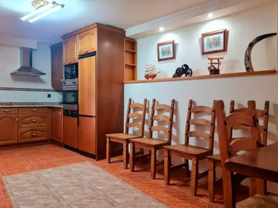 Una cocina o zona de cocina en Casas Rurales Peña Flor 8