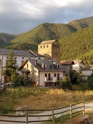 Paisaje cerca of this country house