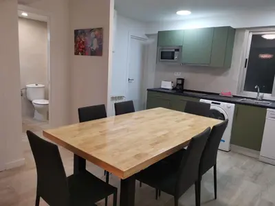 Una cocina o zona de cocina en Apartamento el Pilar 5