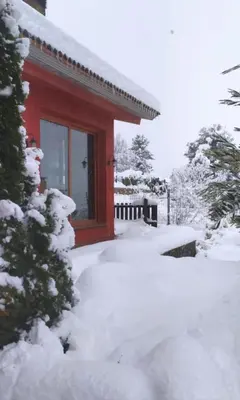Cal Fraguerau en invierno