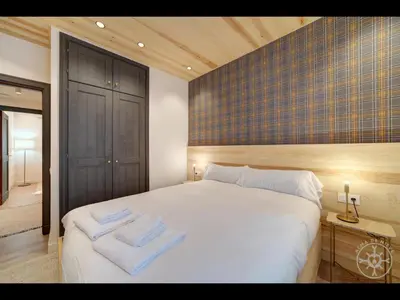 Cama o camas de una habitación en MONTCORBISON de Alma de Nieve
