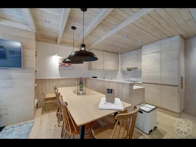 Una cocina o zona de cocina en LUIS ARIAS de Alma de Nieve