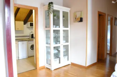 Una cocina o zona de cocina en Misalas, Ski y montaña petfriendly - Arafita Apartamentos