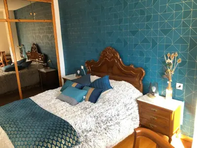 Cama o camas de una habitación en JACA Bien venue chez mimi