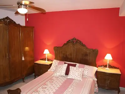 Cama o camas de una habitación en Casa Piquero