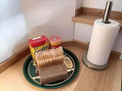 Comida en o cerca de este apartamento