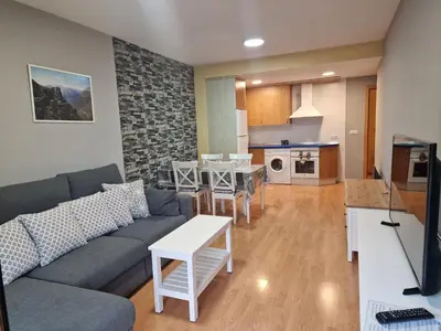 Una cocina o zona de cocina en Apartamento Gabieto