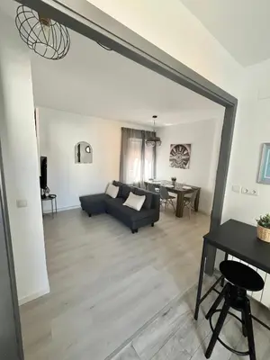 Zona de estar de Apartamento Vive Zaragoza VII