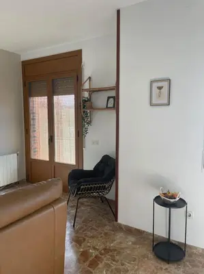 Zona de estar de La Tofonera, alojamiento rural