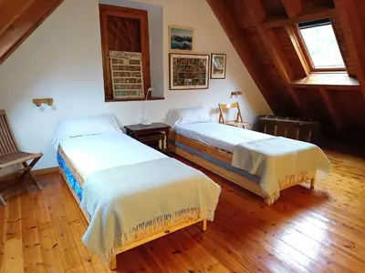 Cama o camas de una habitación en Arties III