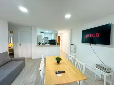 Una cocina o zona de cocina en Madrina del Pilar - Turistea