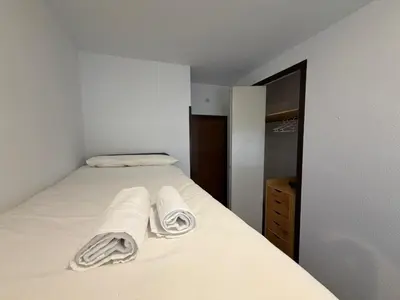 Cama o camas de una habitación en mikasita Pamplona Castaños - student housing & coliving