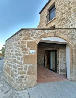 Plano de Casa Rural Cal Roseto con jacuzzi