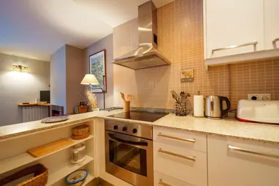 Una cocina o zona de cocina en Apartament Vega - Vall Fosca - L'Amfitriona