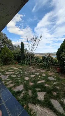 Paisaje cerca de este chalet de montaña