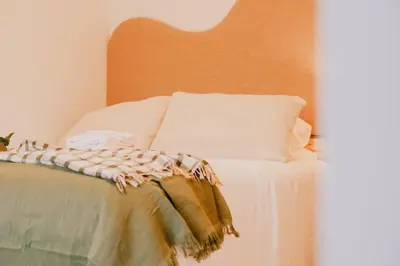 Cama o camas de una habitación en Casa Rita 3 Dormitorios 2 Baños Casco Antiguo