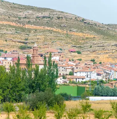 Paisaje cerca de este hotel