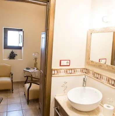 Un baño de La Posada de Berge