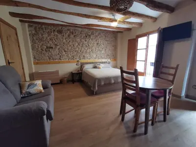 Cama o camas de una habitación en Ca la Pubilla
