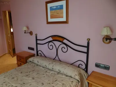 Cama o camas de una habitación en Hotel Casa Carmen