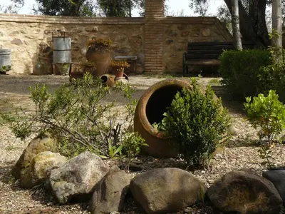 Jardín al aire libre en Vivienda Principal Torre de Campos
