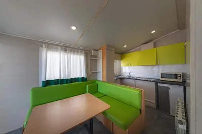 Una cocina o zona de cocina en Beceite Camping