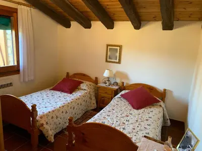 Cama o camas de una habitación en Casa mercè