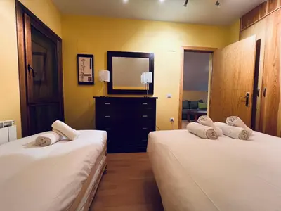 Cama o camas de una habitación en Apartamento Espata VII