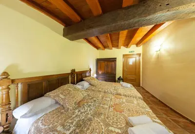 Cama o camas de una habitación en Ekolanda