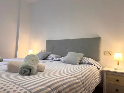 Cama o camas de una habitación en Apartament Escapat Sort - L'Amfitriona