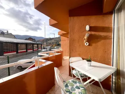 Un balcón o terraza de Apartament Escapat Sort - L'Amfitriona