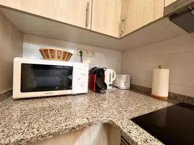 Una cocina o zona de cocina en Apartament Escapat Sort - L'Amfitriona