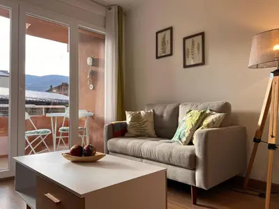 Zona de estar de Apartament Escapat Sort - L'Amfitriona