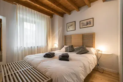 Cama o camas de una habitación en Casa Molières by SeaMount Rentals