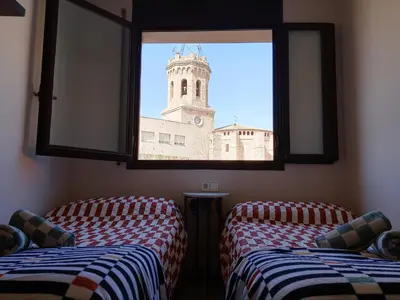 Cama o camas de una habitación en Monroser