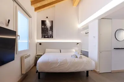 Cama o camas de una habitación en Linda Apartments by Clabao