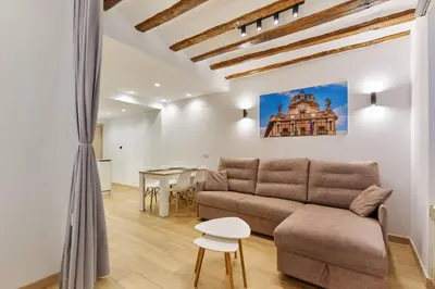 Zona de estar de Linda Apartments by Clabao