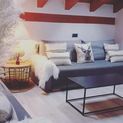 Zona de estar de Lo Attic