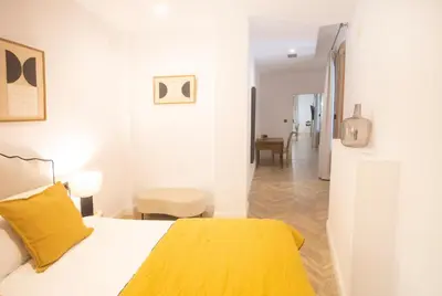 Cama o camas de una habitación en El Rincon de Marieta