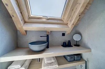 Un baño de Tanau-Rentals El Oso