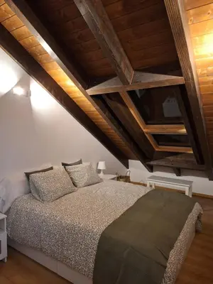 Cama o camas de una habitación en El Rincón de las Estrellas